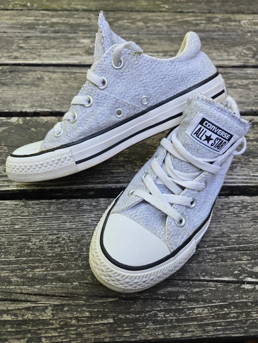 Converse Chuck Taylor All Star Madison Sneakers in Grey Heather Colorway - Picture 1 of 8